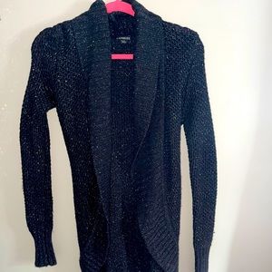 Express Black Knit Cardigan
